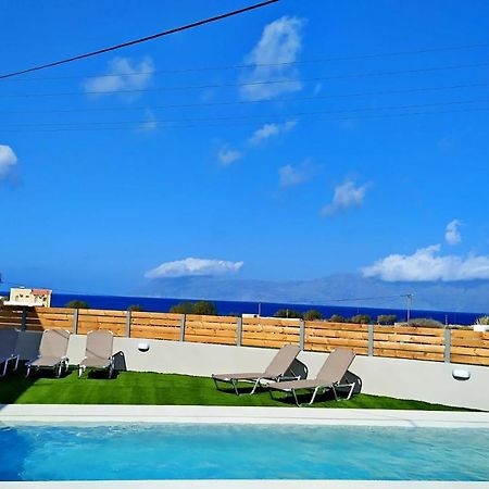 Balos Residence Private Pool Seafront Seaview Kíssamos Exteriör bild