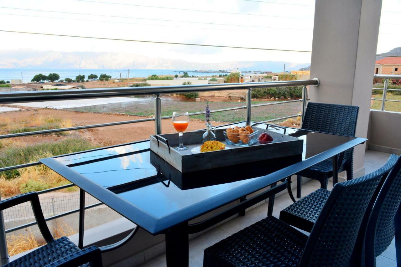 Balos Residence Private Pool Seafront Seaview Kíssamos Exteriör bild