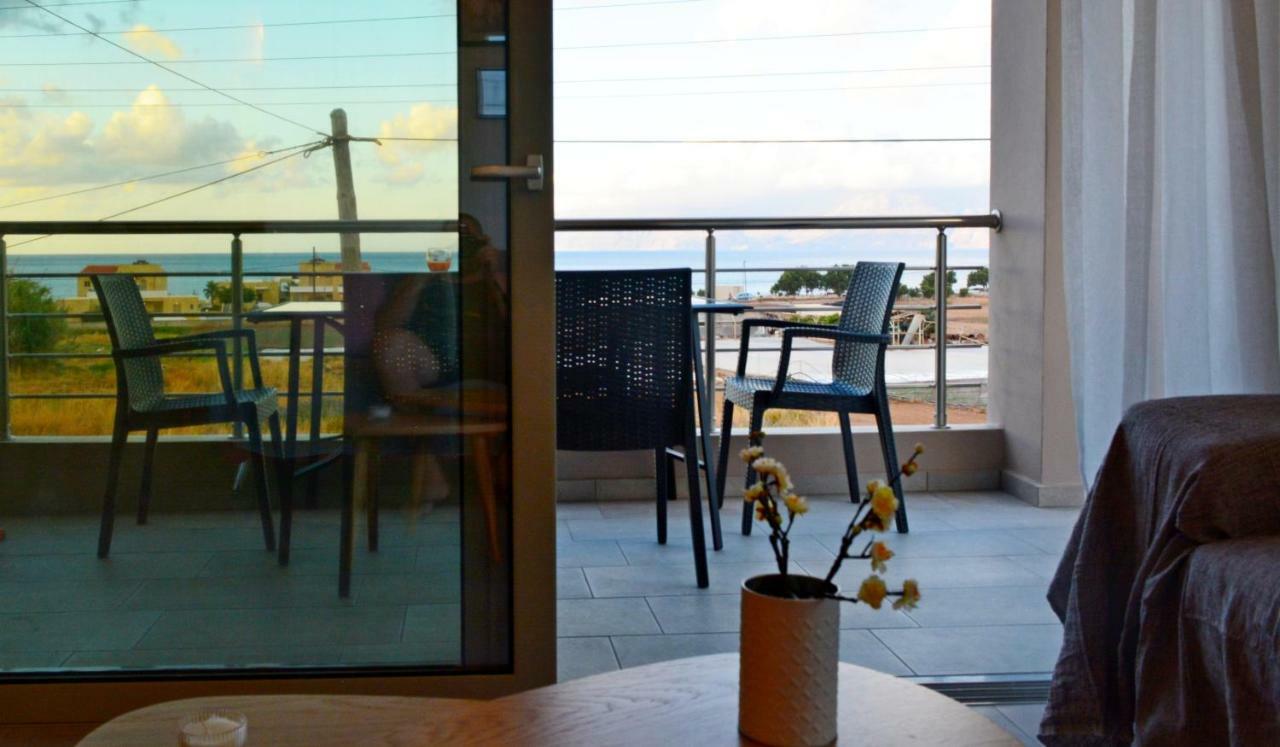 Balos Residence Private Pool Seafront Seaview Kíssamos Exteriör bild