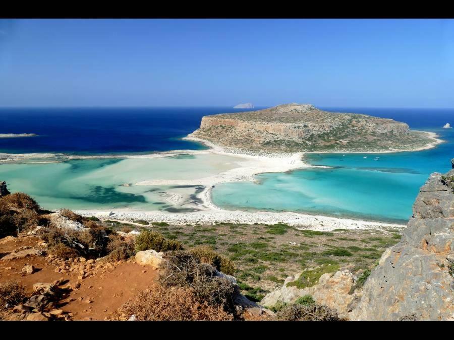 Balos Residence Private Pool Seafront Seaview Kíssamos Exteriör bild